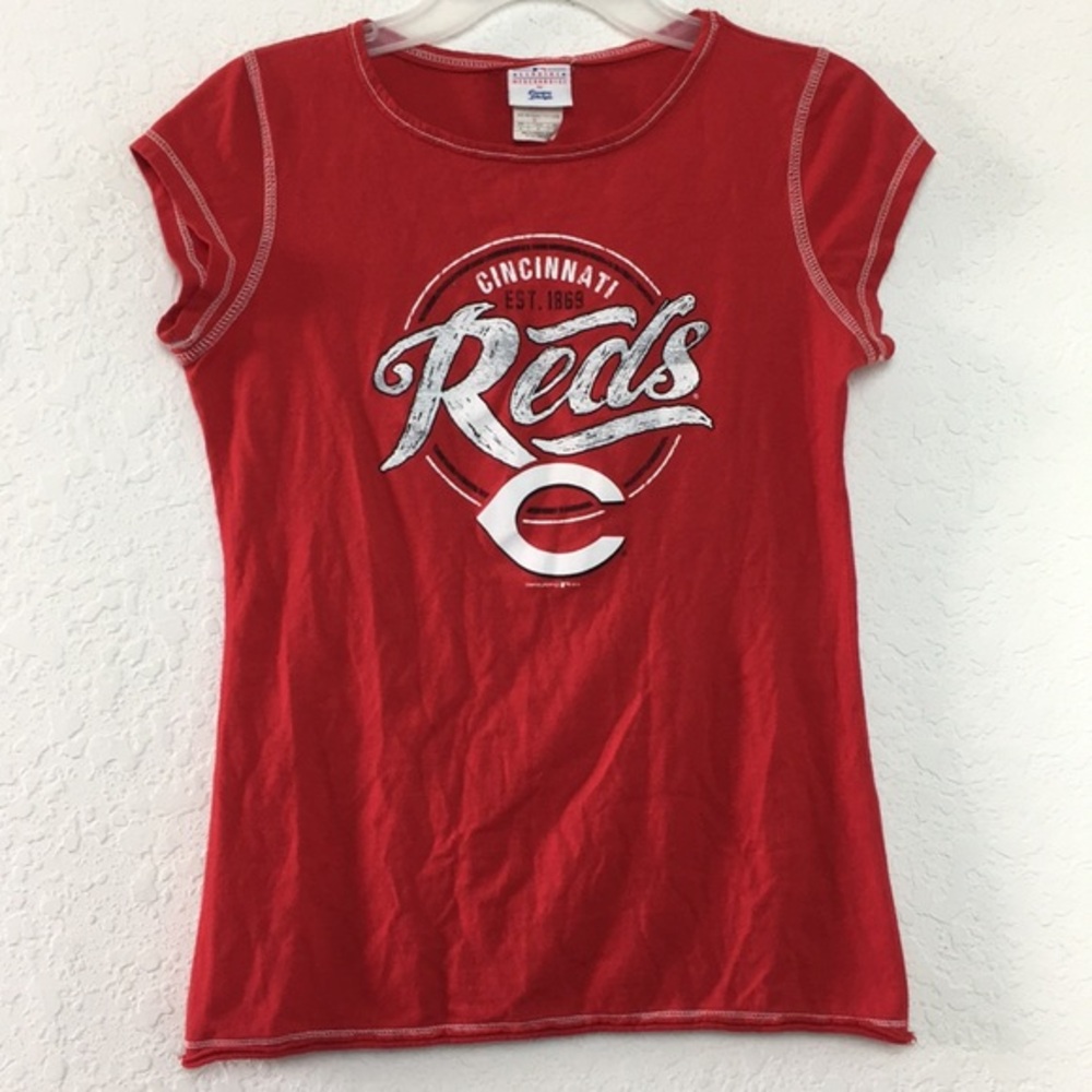 ✅Women MLB Cincinnati Reds Top Size M
